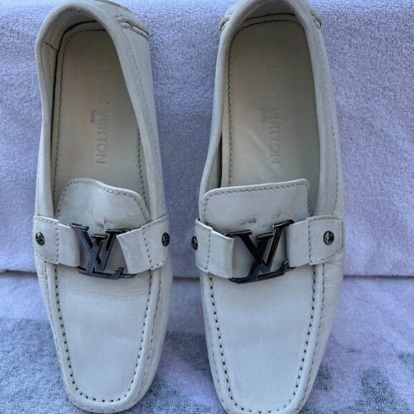 White Louis Vuitton Men’s loafers Monte Carlo size 8EU(9US) - Picture 4 of 16